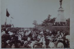 На торжественном открытии памятника в 1891 году присутствовал цесаревич Николай второй