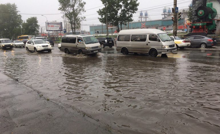 Хабаровск снова «поплыл» после дождя