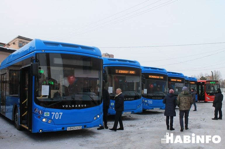 хабаровск новые автобусы фото волгабас