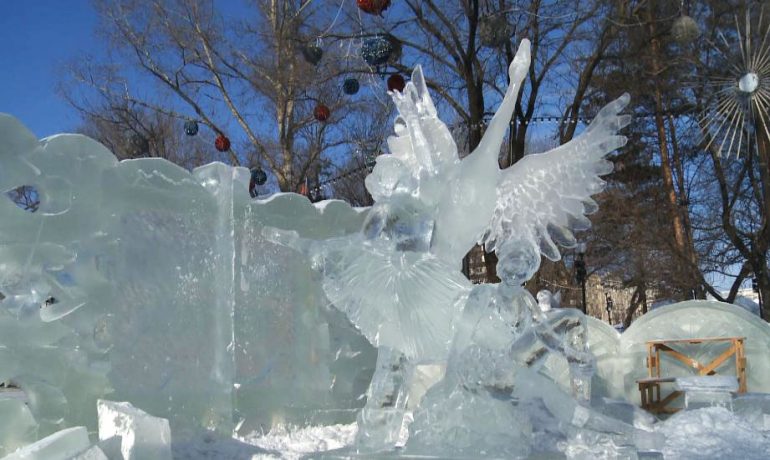 амурский хрусталь ледовые скульптуры