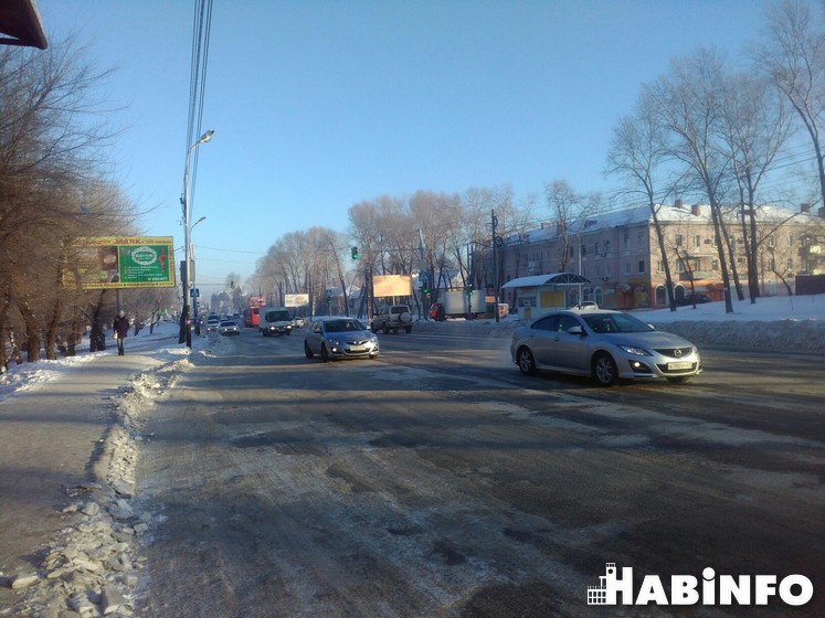 уборка снега суд дорожники Хабаровск