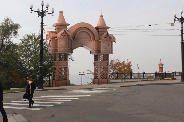 триумфальная арка хабаровск шевченко фото фотография