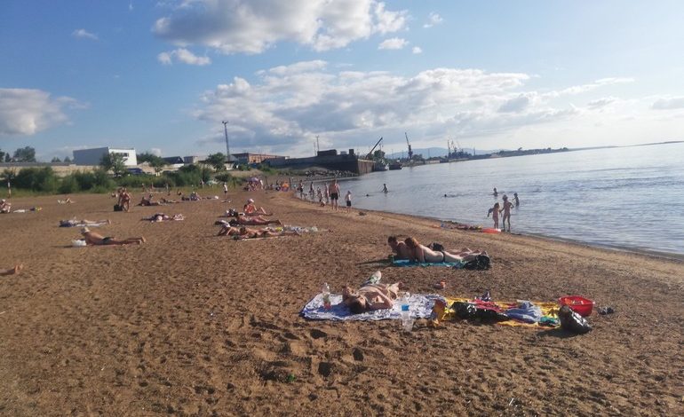 Пляж «Амуркабель» — самое южное место отдыха в Хабаровске