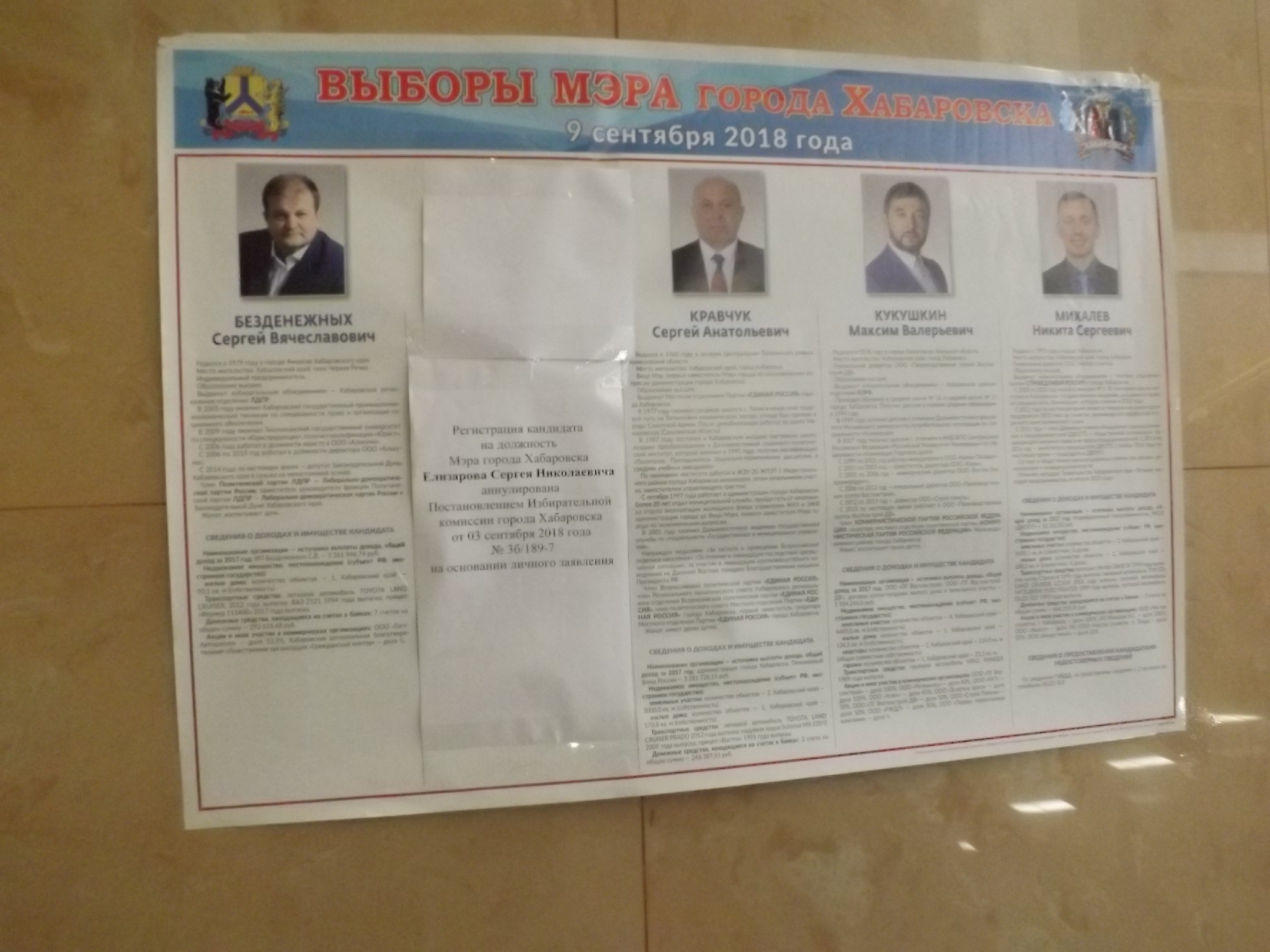 Выборная неожиданность: в Хабаровске допротестовались до второго тура
