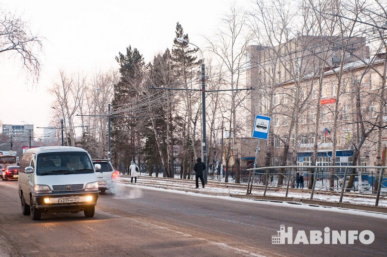 автобусные остановки хабаровска 13