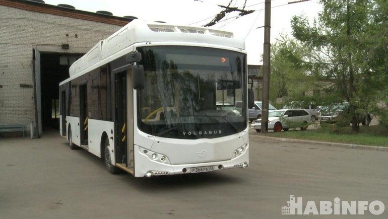 В Хабаровске появился первый электробус