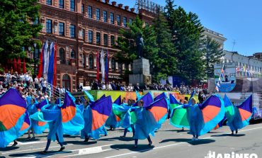 День города в Хабаровске: мультик, музыкальный салют и перекрытые дороги