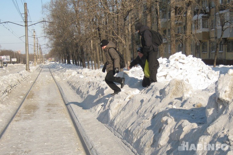Этой зимой от снега почистят только четверть дорог в Хабаровске