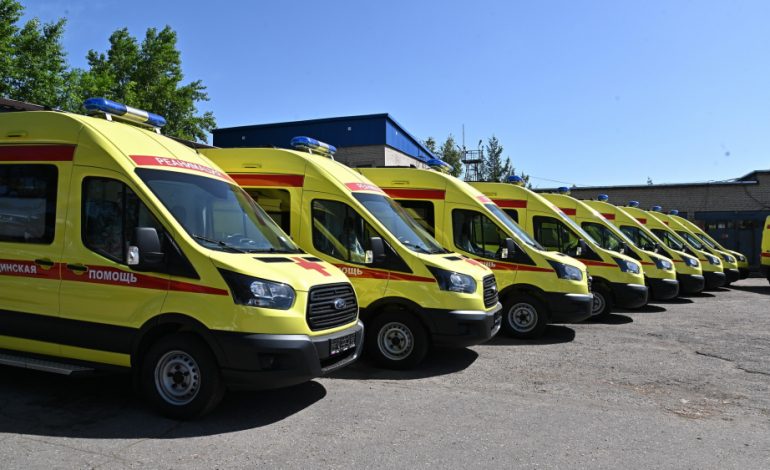 Новые автомобили для скорой помощи в Хабаровском крае