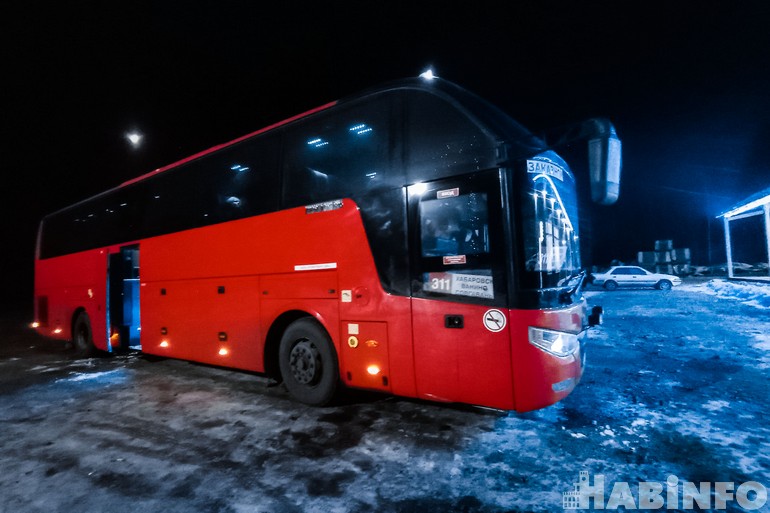Ночной автобус Лидога-Ванино: вовремя усни и не испугаешься