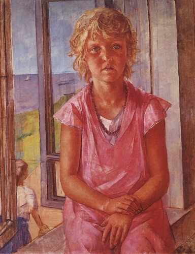 Картина «Дочь рыбака» Петрова-Водкина в коллекции ДВХМ